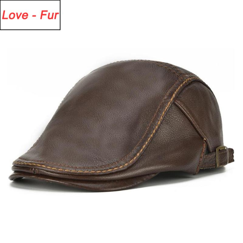 2020 Autumn Winter Men Real Genuine Leather Baseball Cap Casual Warm Cow Leather Hat Real Cowhide Baseball Caps, Brown
2020 Autumn Winter Men Real Genuine Leather Baseball Cap Casual Warm Cow Leather Hat Real Cowhide Baseball Caps, Brown