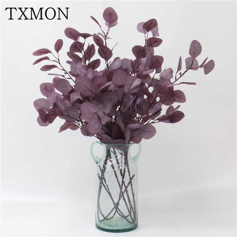 High-grade 6 branches eucalyptus pulp money leaf simulation fake flower plant wedding home decoration artificial silk flowers, Orange
High-grade 6 branches eucalyptus pulp money leaf simulation fake flower plant wedding home decoration artificial silk flowers, Orange