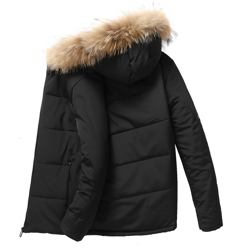 Men winter fur coat thick large size mens lining fur warmjackets and coats -30degree parka plus size windbreak brand, Black
Men winter fur coat thick large size mens lining fur warmjackets and coats -30degree parka plus size windbreak brand, Black