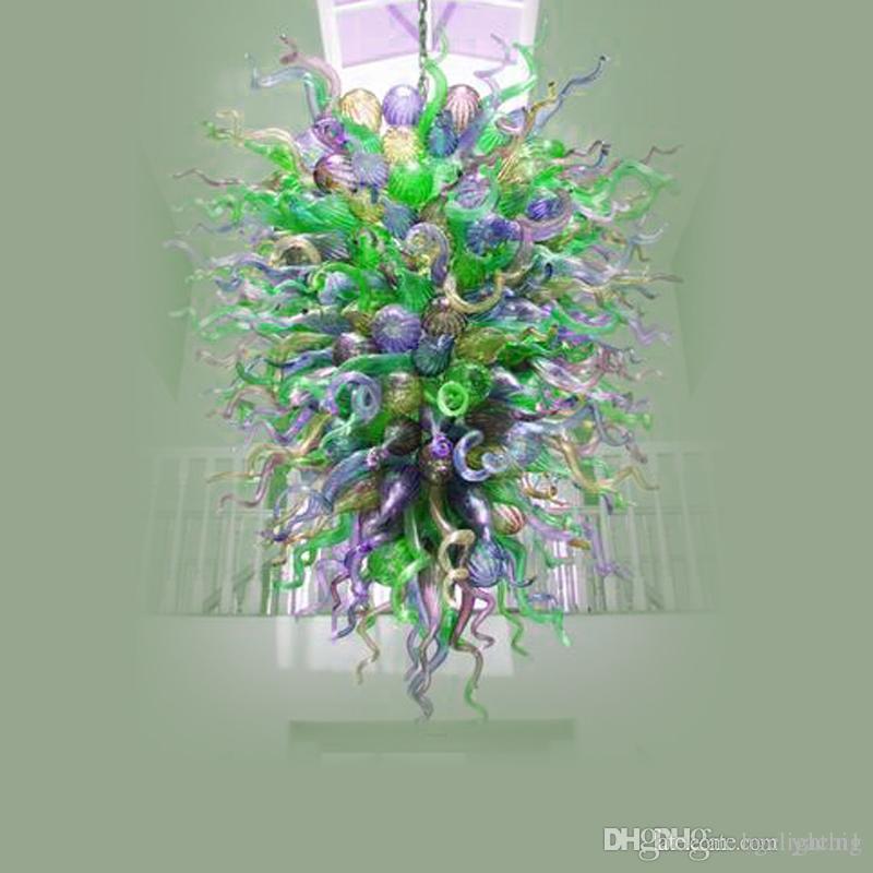 Green Murano lamps Chandelier Pendant Light Vintage Frosted Led Hand blown Glass Leaves Suspended Fixture on Gold for Table Top Decoration
Green Murano lamps Chandelier Pendant Light Vintage Frosted Led Hand blown Glass Leaves Suspended Fixture on Gold for Table Top Decoration