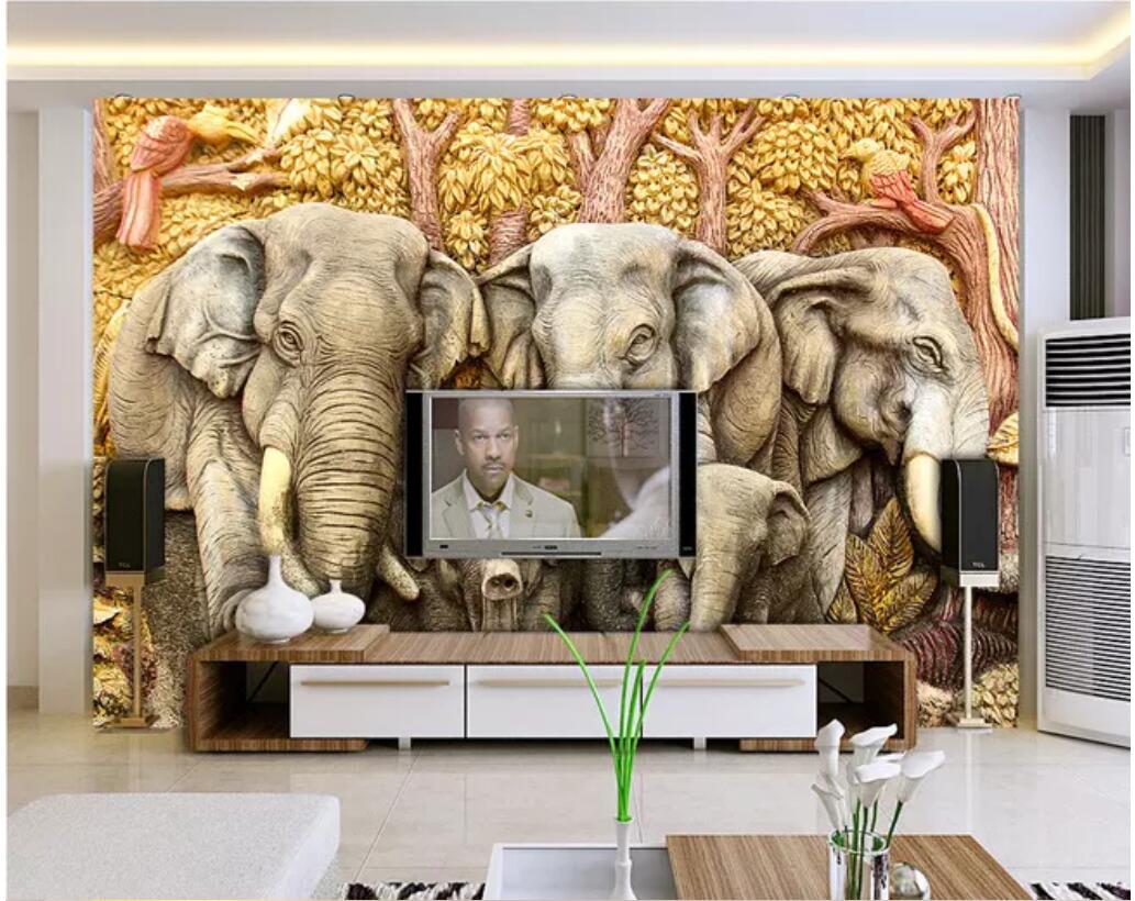 WDBH 3d wall paper for living room custom photo Oil painting relief elephant background home decor 3d wall murals wallpaper for walls 3 d, Non-woven wallpaper
WDBH 3d wall paper for living room custom photo Oil painting relief elephant background home decor 3d wall murals wallpaper for walls 3 d, Non-woven wallpaper