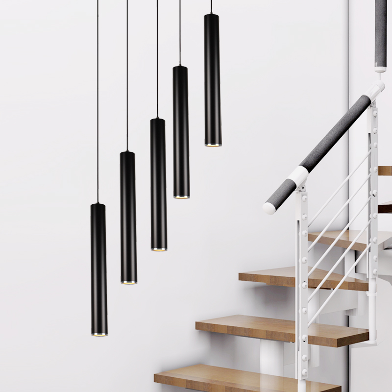 New Arrival LED Decorative Pendant Lamp Lighting Aluminum Cylindrical Lamp Fixture for Hallway Aisle porch corridor Bar lamp Diameter 10cm