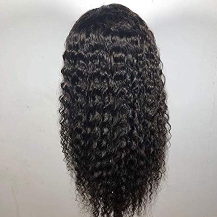 Brazilian 13x4 Deep Wave Frontal Wig Curly Human Hair Wigs For Women Wet And Wavy Water Hd Full Lace Front 130%density