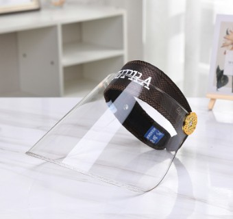 Workshop Cooking Cleaning Protective Face Shield Clear Visor Flip Up Transparent Mask Anti Splash Elastic Band Full Face Cover