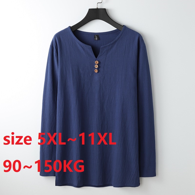 Linen Tops Plus Size ~11XL 90-150KG Men Shirt Traditional Chinese Clothing For Men Long Sleeve Tops Cheap Clothes, Beige
Linen Tops Plus Size ~11XL 90-150KG Men Shirt Traditional Chinese Clothing For Men Long Sleeve Tops Cheap Clothes, Beige