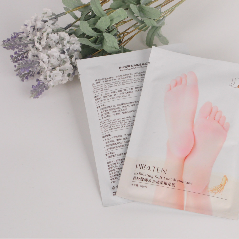 Exfoliating Foot Mask Socks For Pedicure Baby Foot Peel Feet Mask Skin Care Cosmetics Peeling Foot Health Calcetines Exfoliantes Para Mascarillas De P