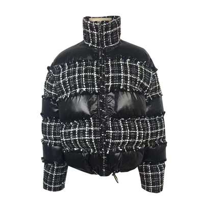 2019 Women Fashion Jacket Vintage Stitching Stand Collar Winter Loose Fit Autumn Bread Jacket Flower Black Color
2019 Women Fashion Jacket Vintage Stitching Stand Collar Winter Loose Fit Autumn Bread Jacket Flower Black Color