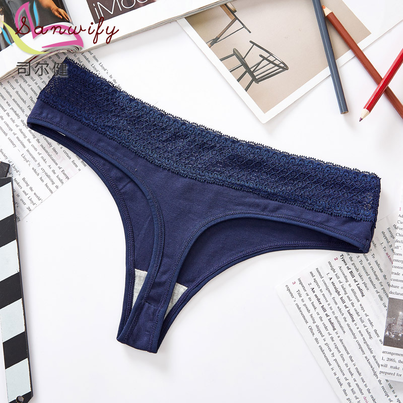 Traceless Thong Pants Women's Sexy Underwear Cotton Lace Cotton Sports Fitness Yoga Nail Pants, Blue pink and white
Traceless Thong Pants Women's Sexy Underwear Cotton Lace Cotton Sports Fitness Yoga Nail Pants, Blue pink and white