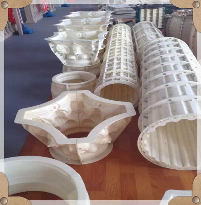 ABS plastic roman concrete column moulds Multiple styles european pillar mould construction moulds for garden villa home house234Q7853269