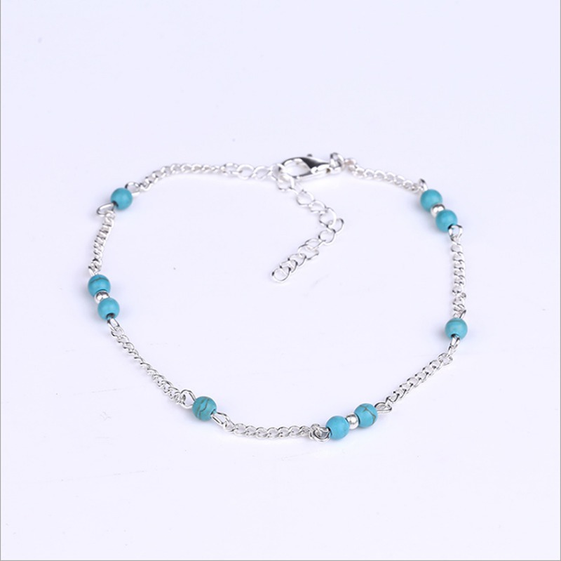European and American retro anklet conch starfish bead anklet female beach anklet