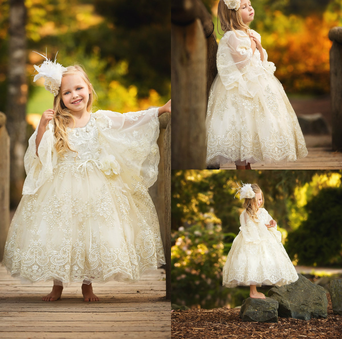 2019 Cute Flower Girl Dresses Jewel Neck Long Bell Sleeves A Line Ankle Length Girls Birthday Party Gowns Custom Lace Kids Formal Wear, Green
2019 Cute Flower Girl Dresses Jewel Neck Long Bell Sleeves A Line Ankle Length Girls Birthday Party Gowns Custom Lace Kids Formal Wear, Green