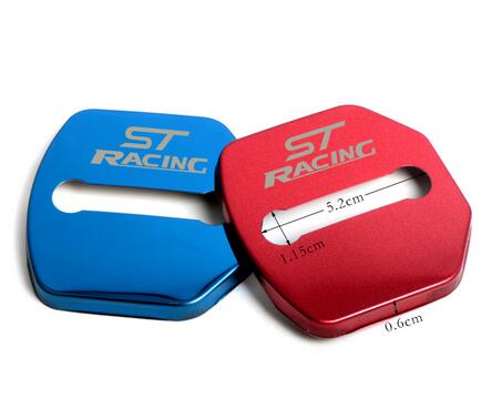 Car Sticker Door Lock Cover Case For Ford Focus 2 2005-2013 Fiesta Kuga Escape 4pcs Car Buckle Accessories Car-Styling