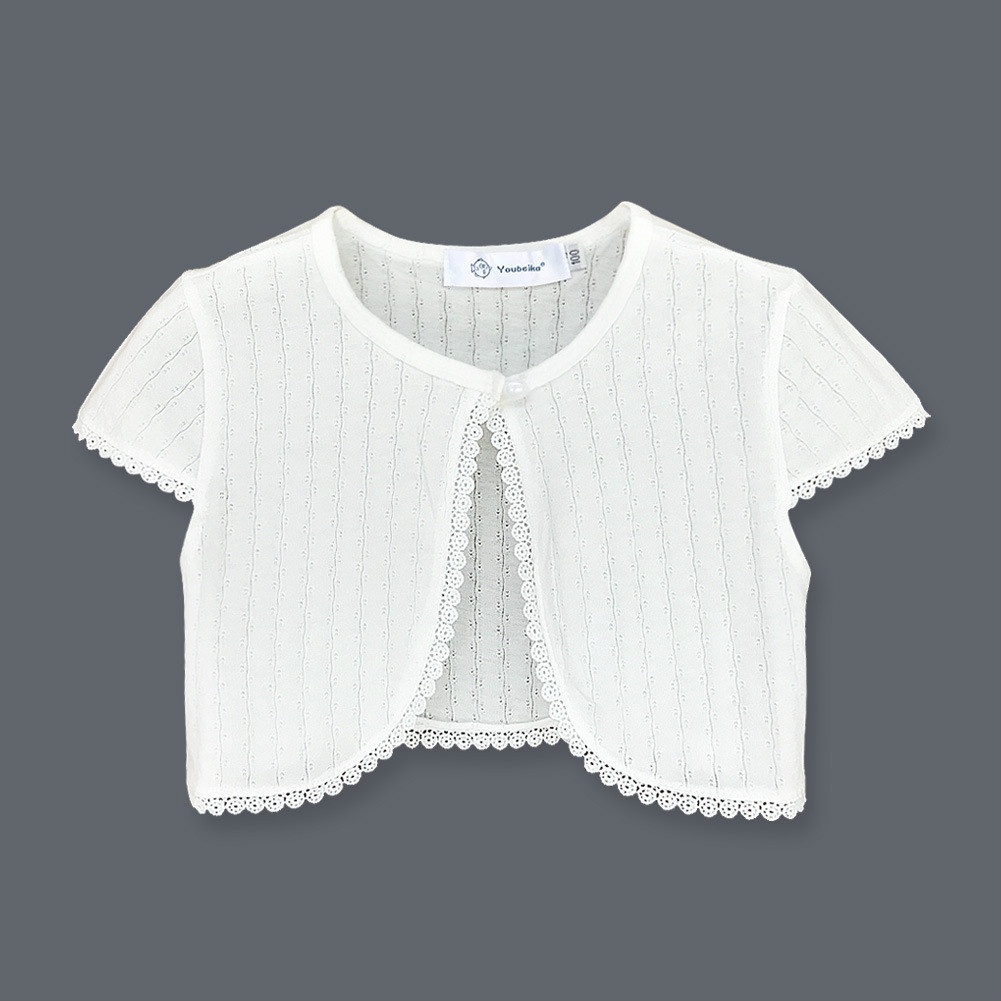 New Fashion Kids Bolero Children Short Sleeves Cotton Shrug Summer Girls Cardigan Jacket, Blue
New Fashion Kids Bolero Children Short Sleeves Cotton Shrug Summer Girls Cardigan Jacket, Blue