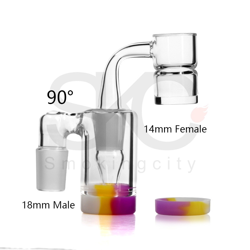 14mm 18mm Glass Ash Catcher Silicone Container Reclaimer With Beveled Edge Splash Guard Quartz Banger 14mm Ash Catcher For Dab Rig Bongs
14mm 18mm Glass Ash Catcher Silicone Container Reclaimer With Beveled Edge Splash Guard Quartz Banger 14mm Ash Catcher For Dab Rig Bongs