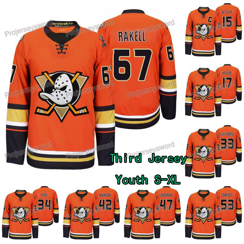 Youth 2019-20 Third Rickard Rakell Jersey Mighty Ducks Sam Steel Josh Manson Hampus Lindholm Max Comtois Patrick Sieloff Jakob Silfverberg, Black;red
Youth 2019-20 Third Rickard Rakell Jersey Mighty Ducks Sam Steel Josh Manson Hampus Lindholm Max Comtois Patrick Sieloff Jakob Silfverberg, Black;red