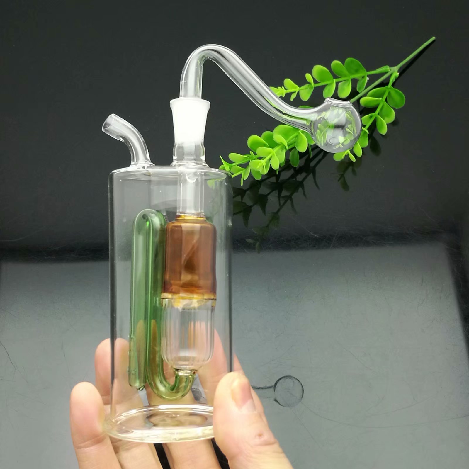 Multi-bend filter glass cigarette kettle Wholesale Glass Hookah, Glass Water Pipe Fittings, Smoking ,Free Shippin
Multi-bend filter glass cigarette kettle Wholesale Glass Hookah, Glass Water Pipe Fittings, Smoking ,Free Shippin