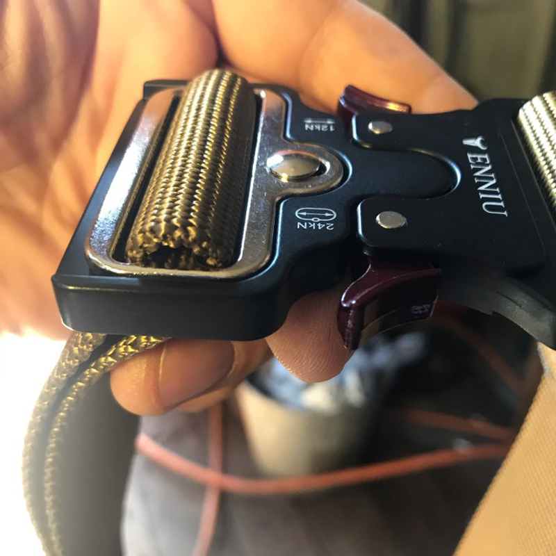 Tactical Nylon Belt Military Metal Buckle Belt Men Swat Army Gear Outdoor Quality Waist Strap Automatic Ceintures Width 5.0cm