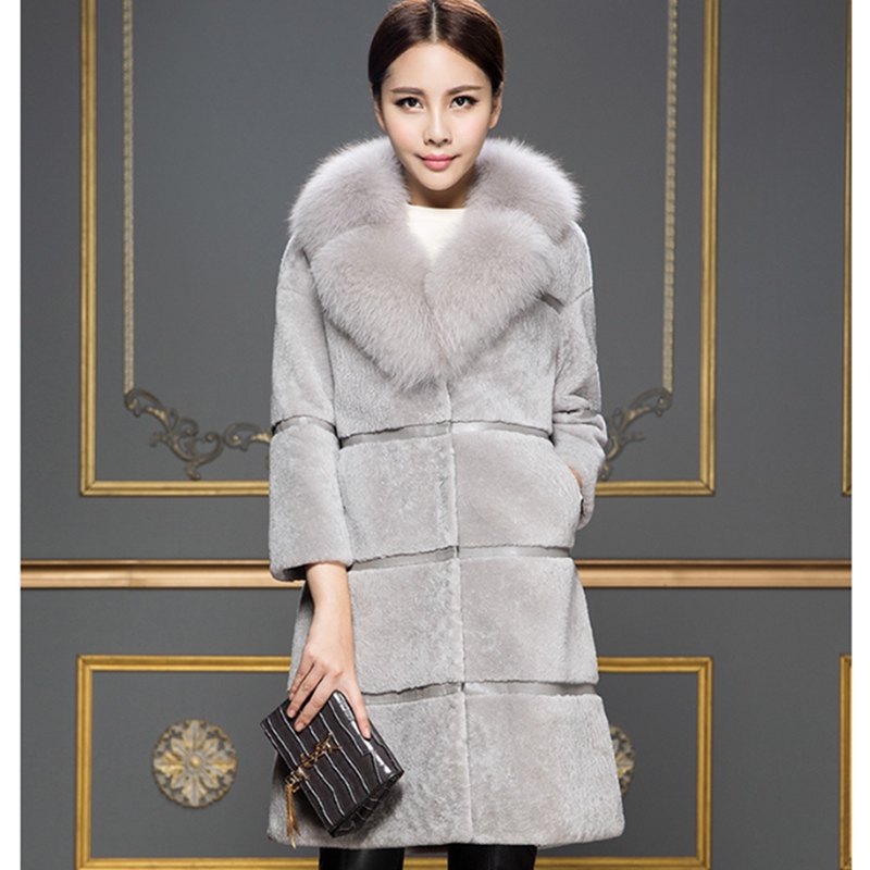 2018 Autumn Winter Faux Fur Coat Korean Female New Sheep Shearing Fur One Coat Long Section Imitation Collar, Red
2018 Autumn Winter Faux Fur Coat Korean Female New Sheep Shearing Fur One Coat Long Section Imitation Collar, Red