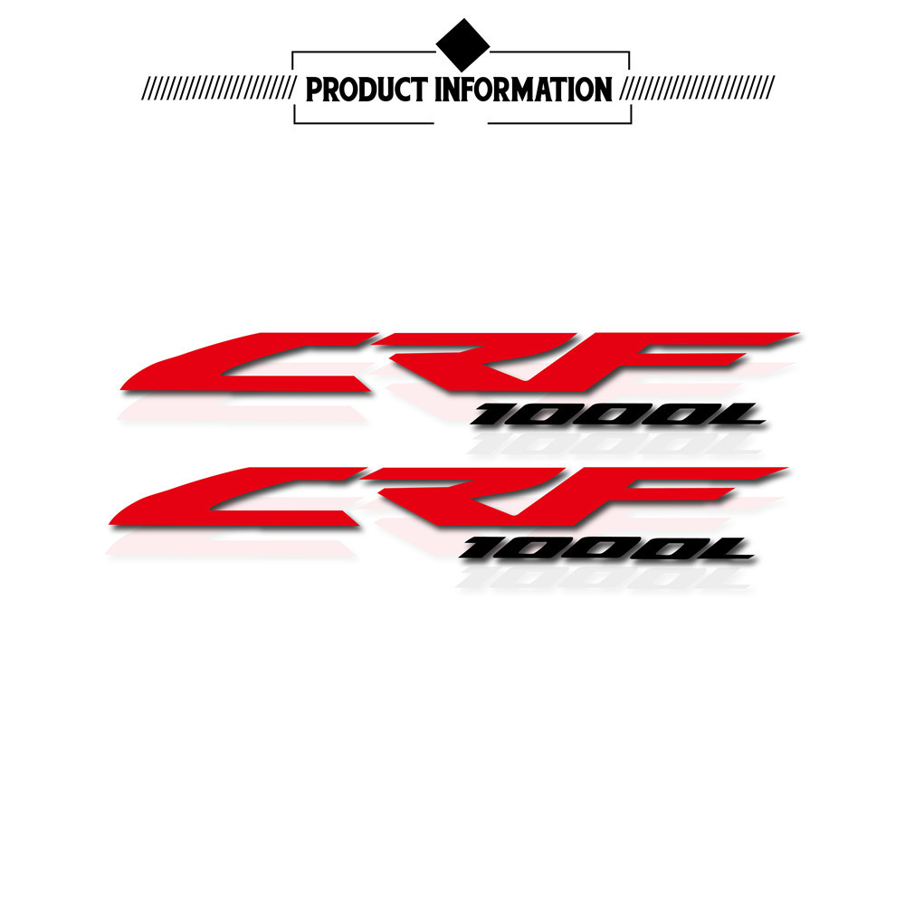Color logo applique motorcycle sticker bicycle car fuel tank sticker reflective waterproof decal helmet logo for Honda CRF1000L CRF 1000L, Red
Color logo applique motorcycle sticker bicycle car fuel tank sticker reflective waterproof decal helmet logo for Honda CRF1000L CRF 1000L, Red