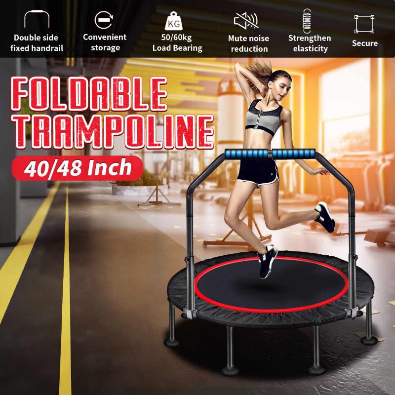 Mini Trampoline Rebounder Bar Fitness Trampoline Rebounder Jumping Exercise Mini for Kids/Adults Indoor gym
Mini Trampoline Rebounder Bar Fitness Trampoline Rebounder Jumping Exercise Mini for Kids/Adults Indoor gym