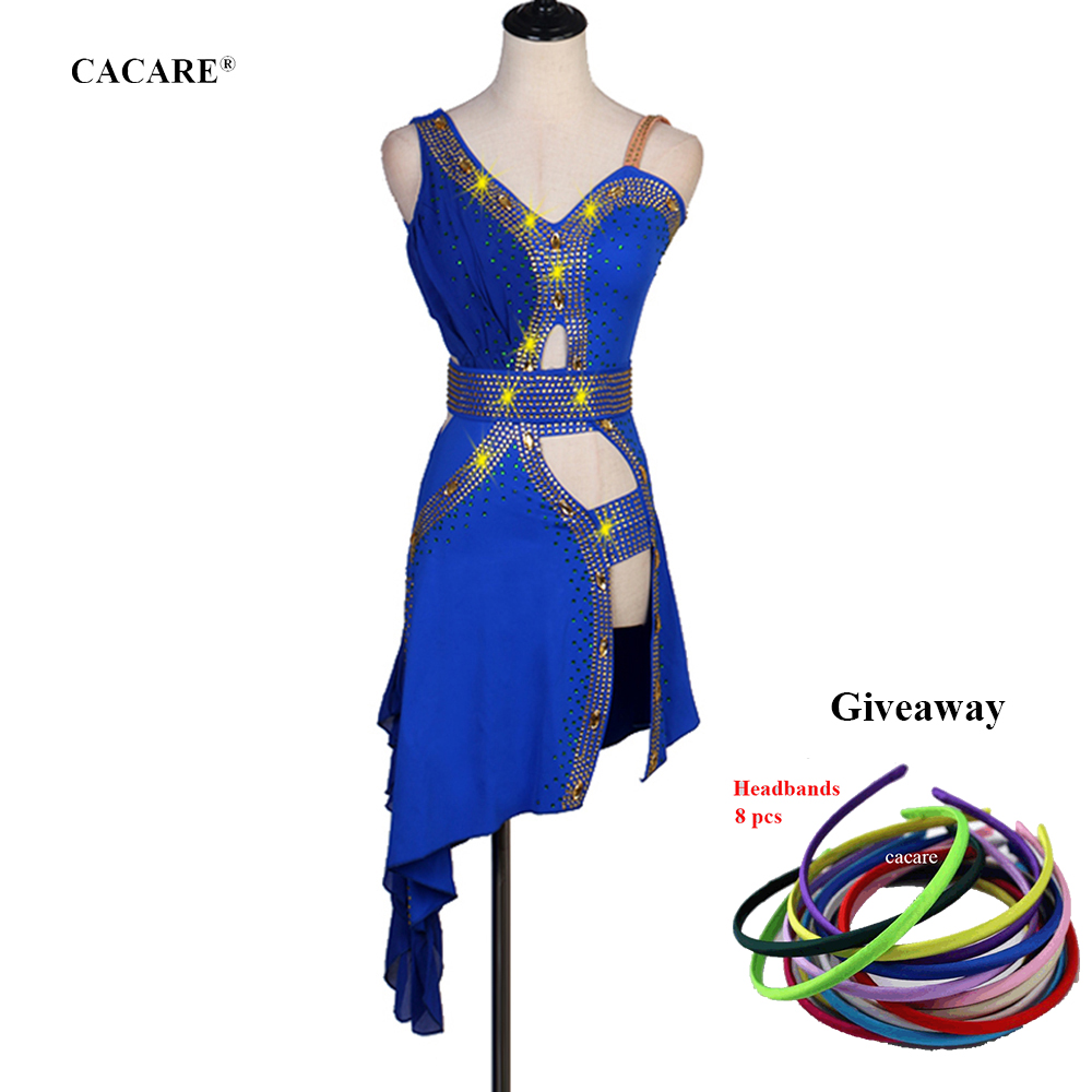 Latin Dance Dress Fringe Women Girls Dress Salsa Latin Dance Competition Dancing Dresses D0274 CACARE Irregular Hem Blue
Latin Dance Dress Fringe Women Girls Dress Salsa Latin Dance Competition Dancing Dresses D0274 CACARE Irregular Hem Blue