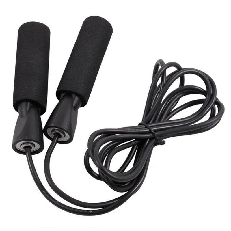 Exercise Equipment Adjustable Skipping Sport Jump Rope Bearing Skip Rope Cord Speed Fitness Aerobic Jumping Black by sea
Exercise Equipment Adjustable Skipping Sport Jump Rope Bearing Skip Rope Cord Speed Fitness Aerobic Jumping Black by sea
