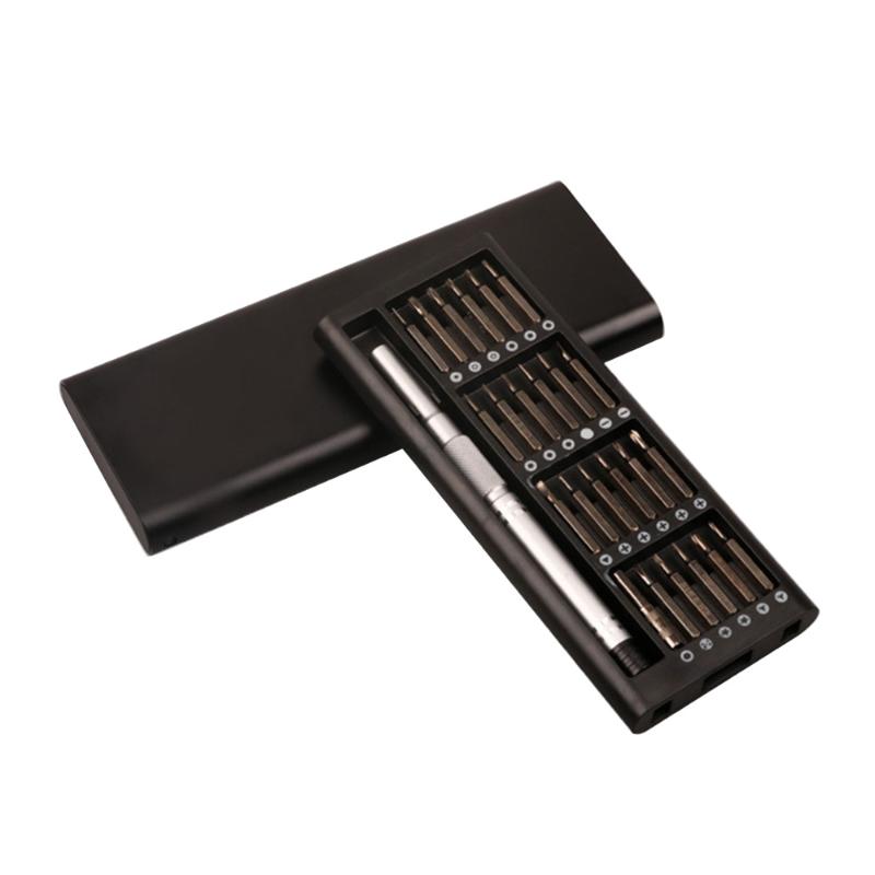 25-in-1 Aluminum Alloy Handle Screwdriver Set Daily Use Screwdriver Kit Precision Screw Driver Set Box
25-in-1 Aluminum Alloy Handle Screwdriver Set Daily Use Screwdriver Kit Precision Screw Driver Set Box