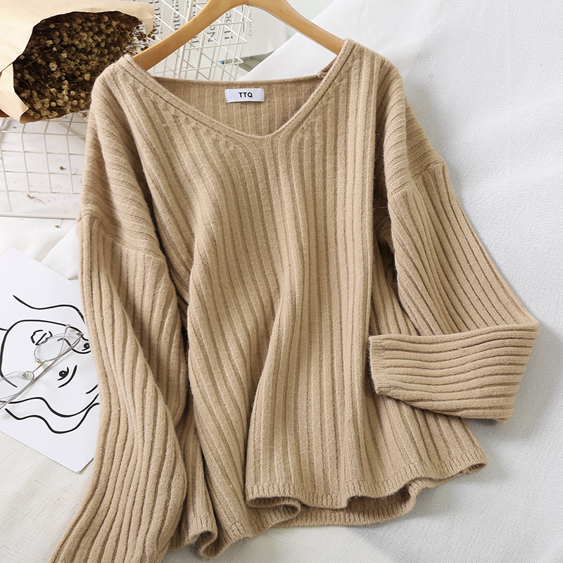2019 new fashion women's Autumn V-neck sweater women sweaters winter clothes women
2019 new fashion women's Autumn V-neck sweater women sweaters winter clothes women