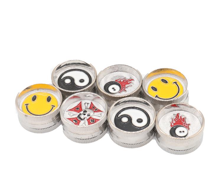 New Type of Two-Layer Smoke Smoke Mill with Small Zinc Alloy 30mm Personality Pattern Metal Smoke Crusher Wholesale
New Type of Two-Layer Smoke Smoke Mill with Small Zinc Alloy 30mm Personality Pattern Metal Smoke Crusher Wholesale