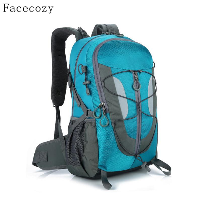 Facecozy Unisex 30L Outdoor Traveling Camping Backpack Night Reflective Stripes Softback Sports Backpacks Wear-resistant Bags, Black
Facecozy Unisex 30L Outdoor Traveling Camping Backpack Night Reflective Stripes Softback Sports Backpacks Wear-resistant Bags, Black