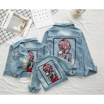 2-10 years old autumn clothes rhinestones girls sequins hole clothes children denim beauty figure girl jacket denim jacket, Sky blue
2-10 years old autumn clothes rhinestones girls sequins hole clothes children denim beauty figure girl jacket denim jacket, Sky blue