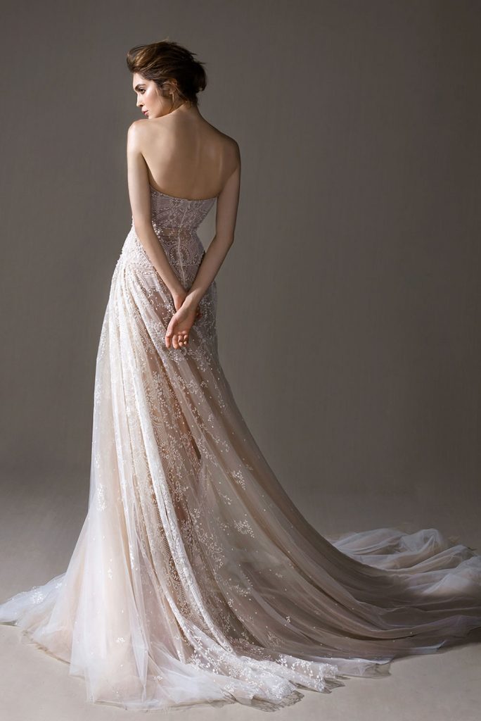 2020 Ersa Atelier Wedding Dress Sweetheart Lace Appliqued Vestido De Noiva Plus Size Beach Boho Wedding Dresses Bridal Gowns