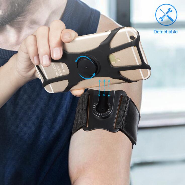 Detachable 360 Rotatable Armband Wristband Mobile Cellphone Holder Bag Universal Fit Tools Free
Detachable 360 Rotatable Armband Wristband Mobile Cellphone Holder Bag Universal Fit Tools Free