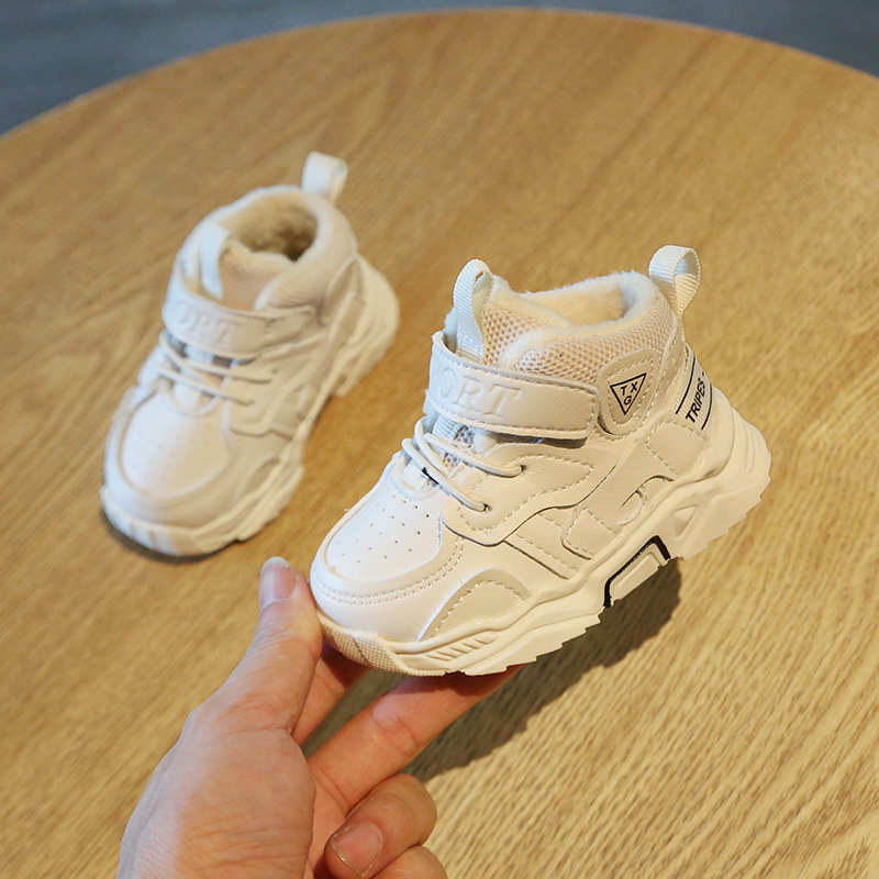 Boys' Cotton Shoes Sneakers 0-2 Years Old Baby Toddler Shoes Non-slip Soft Bottom Baby