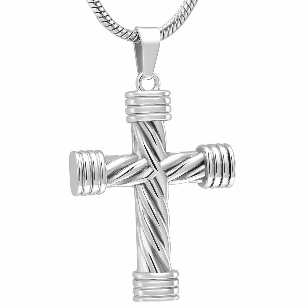 IJD10017 Silver Tone Human Cremation Necklace Funeral Urn Ashes Holder Keepsake Jewelry Stainless Steel Casket for Loved One
IJD10017 Silver Tone Human Cremation Necklace Funeral Urn Ashes Holder Keepsake Jewelry Stainless Steel Casket for Loved One