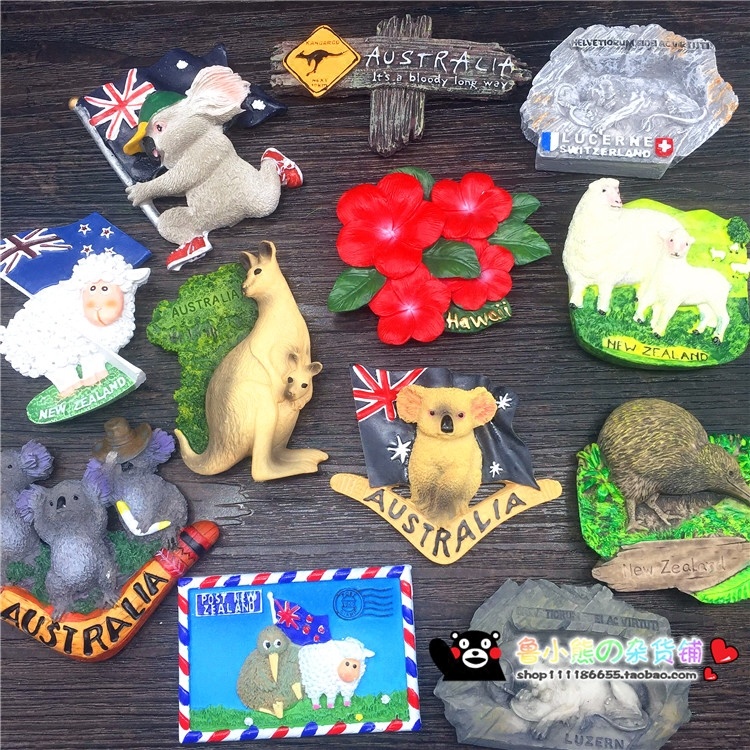 Australia New Zealand Series European Travel Switzerland Koala Magnet 3D Fridge Magnets Travel Souvenir Kitchen Home Decoration
Australia New Zealand Series European Travel Switzerland Koala Magnet 3D Fridge Magnets Travel Souvenir Kitchen Home Decoration