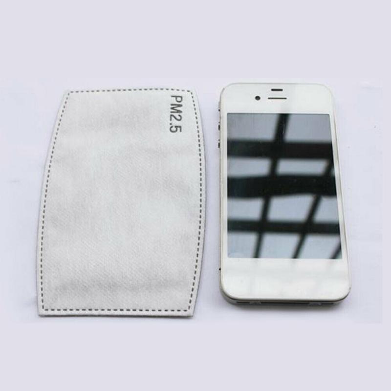 Anti Dust Droplets Replaceable Mask Filter Insert for Mask Paper Haze Mouth PM2.5 Filters Household Protective Products