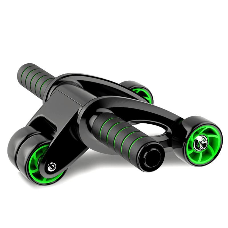 New Abdominal Roller Abdomen Trainer Four-wheel Folding Double Bearing Household Equipment Drop Shipping, Black
New Abdominal Roller Abdomen Trainer Four-wheel Folding Double Bearing Household Equipment Drop Shipping, Black