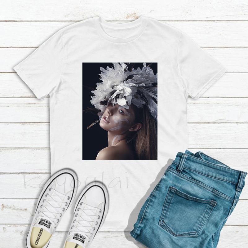 Fashion Aesthetic White Whirwind of Feathers Print Beautiful Gilrs T Shirt Women Vogue Streetwear Ropa Mujer Graphic Tees Women, W022001 white
Fashion Aesthetic White Whirwind of Feathers Print Beautiful Gilrs T Shirt Women Vogue Streetwear Ropa Mujer Graphic Tees Women, W022001 white