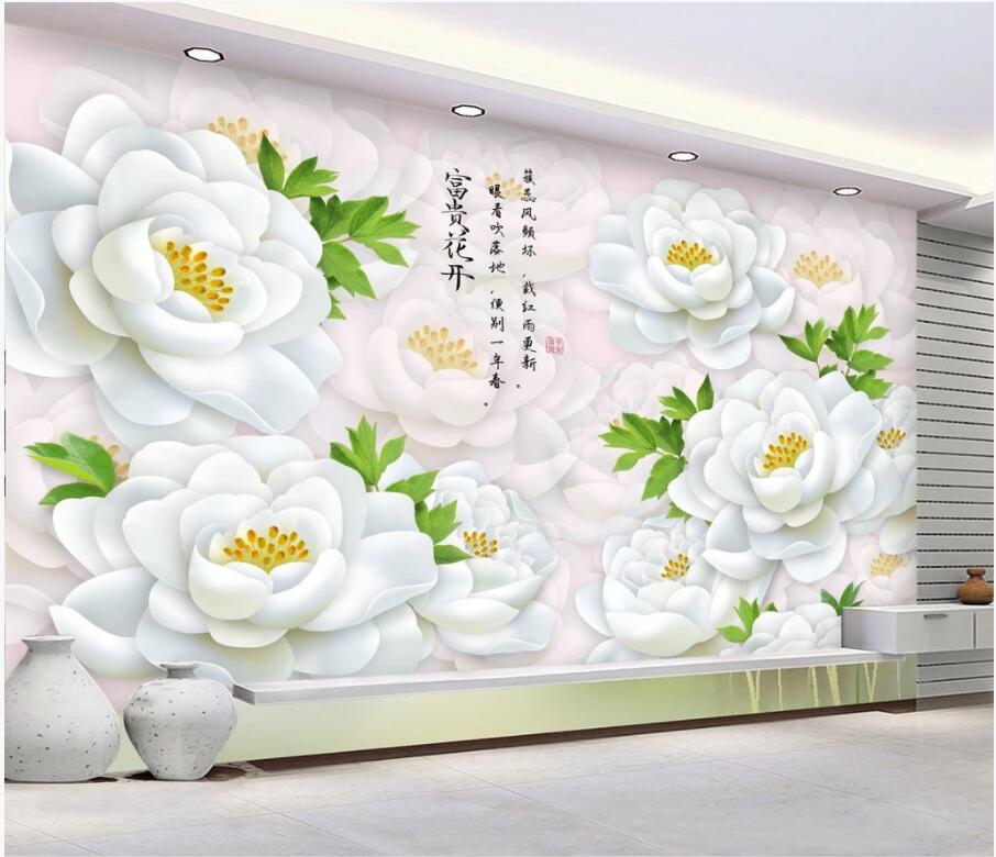 WDBH custom photo 3d wallpaper Chinese style white flowers and green leaves living room home decor 3d wall murals wallpaper for walls 3 d, Non-woven wallpaper
WDBH custom photo 3d wallpaper Chinese style white flowers and green leaves living room home decor 3d wall murals wallpaper for walls 3 d, Non-woven wallpaper