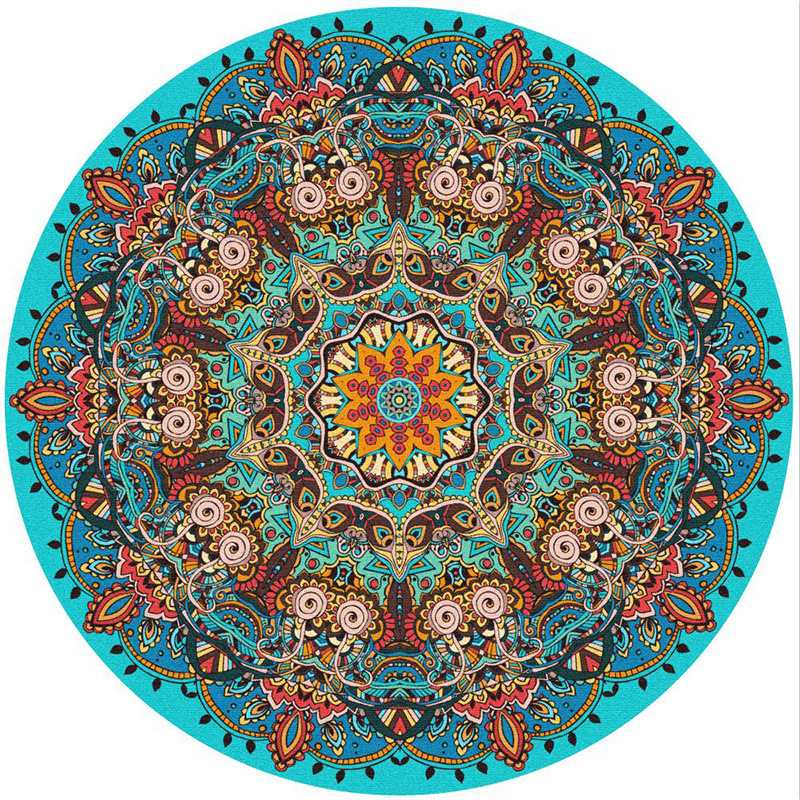 American Retro Round Carpet living room bedroom bedside rug Nordic simple Carpet Turkish style washable rug Home
American Retro Round Carpet living room bedroom bedside rug Nordic simple Carpet Turkish style washable rug Home