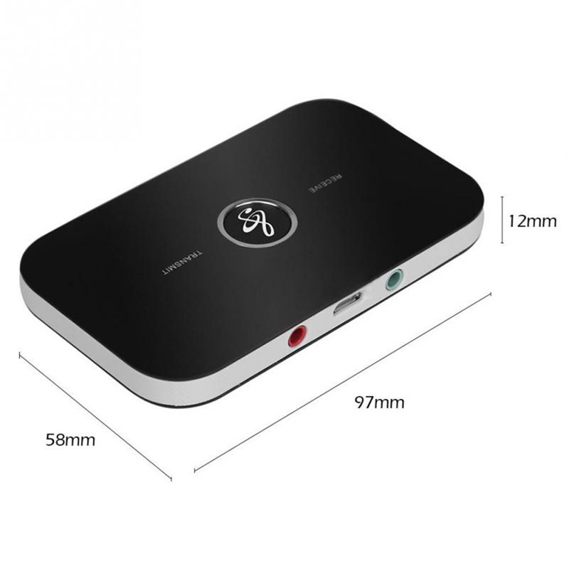 Bluetooth 5.0 Audio Transmitter Receiver 2 In 1 RCA 3.5mm 3.5 Aux Jack USB Stereo Music Wireless Adapter for Car TV PC Speakers
