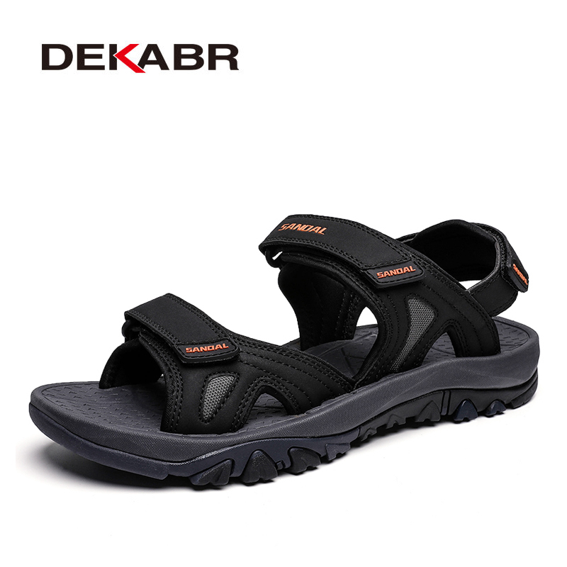 DEKABR Summer Roman Men Sandals High Quality Business Casual Shoes Outdoor Beach Wading Slippers Men's Shoes Big Size 39-46, 01 black
DEKABR Summer Roman Men Sandals High Quality Business Casual Shoes Outdoor Beach Wading Slippers Men's Shoes Big Size 39-46, 01 black