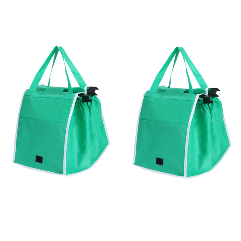 2pcs/set Eco-Friendly Foldable Reusable Shop Handbag Supermarket Thicken Trolley Shopping Cart Totes Portable Grocery Store Bags
2pcs/set Eco-Friendly Foldable Reusable Shop Handbag Supermarket Thicken Trolley Shopping Cart Totes Portable Grocery Store Bags