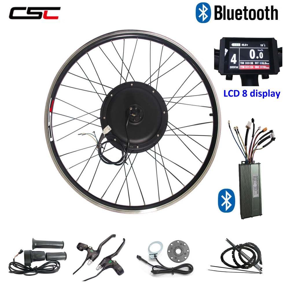 CSC 20-29 inch Electric bicycle Ebike Conversion Kit 48V 500W color LCD display & Bluetooth Brushless Gearless Hub Motor Wheel Kit ebicycle
CSC 20-29 inch Electric bicycle Ebike Conversion Kit 48V 500W color LCD display & Bluetooth Brushless Gearless Hub Motor Wheel Kit ebicycle
