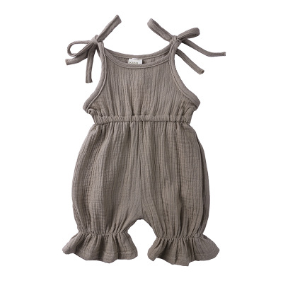 Baby Cute Robes Children Solid Color Jumpsuits Boys and Girls Casual Rompers 2020 Summmer Lace Climbing-suits Baby Sleeveless Jumpsuit, Red
Baby Cute Robes Children Solid Color Jumpsuits Boys and Girls Casual Rompers 2020 Summmer Lace Climbing-suits Baby Sleeveless Jumpsuit, Red