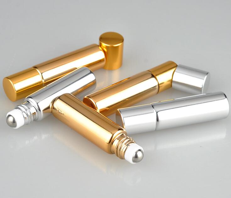 Glass Roll On Essential Oil Bottle Empty Perfume Bottles Roller Ball Travel Use Necessaries Portable Glass Roller
