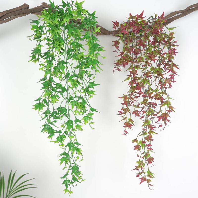Home Artificial Plant Vine Hanging Basket Ceiling Light Decorative Fake Plant Plastic Vine, 1pcs red
Home Artificial Plant Vine Hanging Basket Ceiling Light Decorative Fake Plant Plastic Vine, 1pcs red