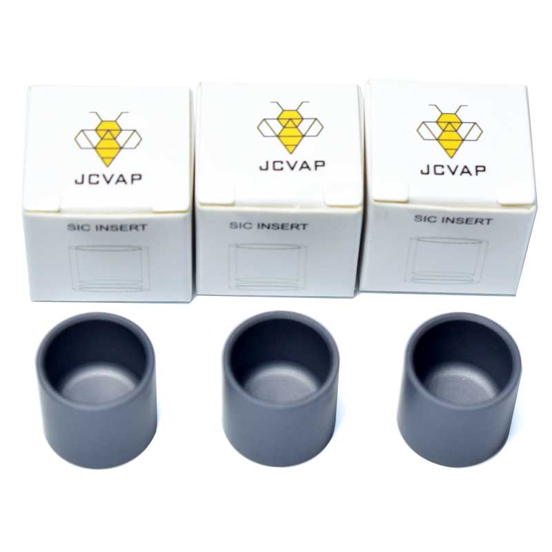 JCVAP Silicone Carbide Ceramic SIC Insert Bowl for Peak V3 No Chazz Atomizer Replacement Wax Vaporizer
JCVAP Silicone Carbide Ceramic SIC Insert Bowl for Peak V3 No Chazz Atomizer Replacement Wax Vaporizer
