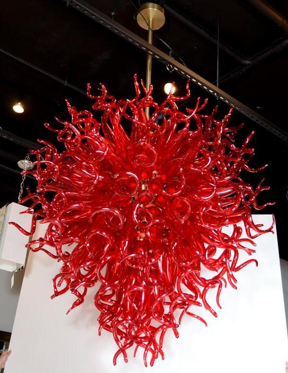 Contemporary Lamps Red Chandeliers Lightings Modern LED Home Hotel Restaurant Decor Lighting Hand Blown Murano Glass Chandelier
Contemporary Lamps Red Chandeliers Lightings Modern LED Home Hotel Restaurant Decor Lighting Hand Blown Murano Glass Chandelier